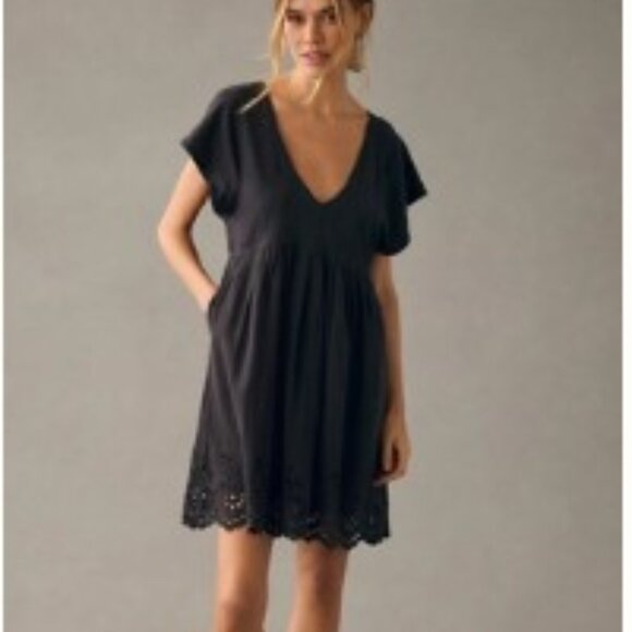 Anthropologie - Daily Practice Valensole Dress - L - Black - Picture 1 of 6